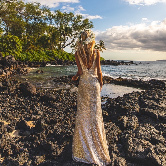 Jenny Yoo Collection Billie Sequin Dress - Size 0 - Picture 8 of 16